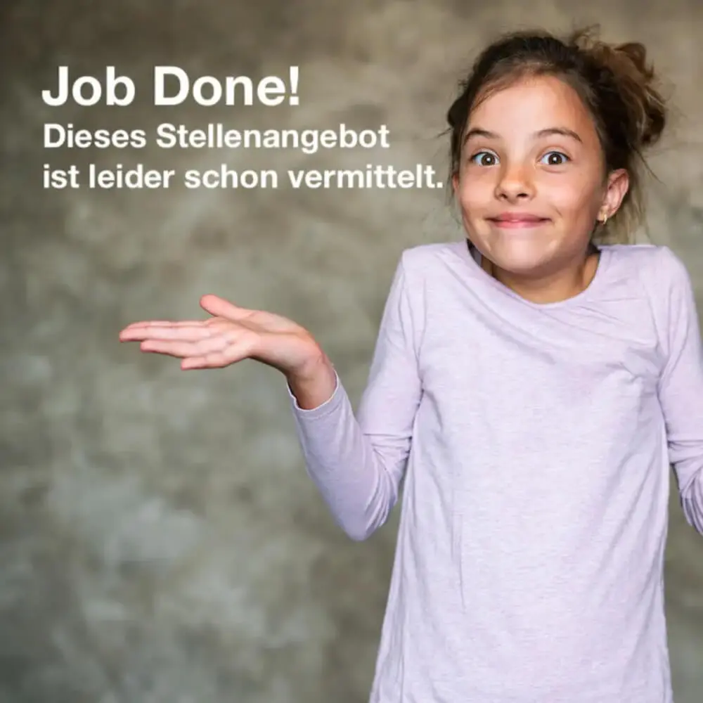 Diese Stelle wurde bereits erfolgreich besetzt von nanny4yourkid